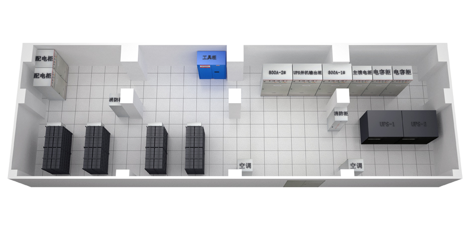 机房3D效果图的作用，机房3D效果图