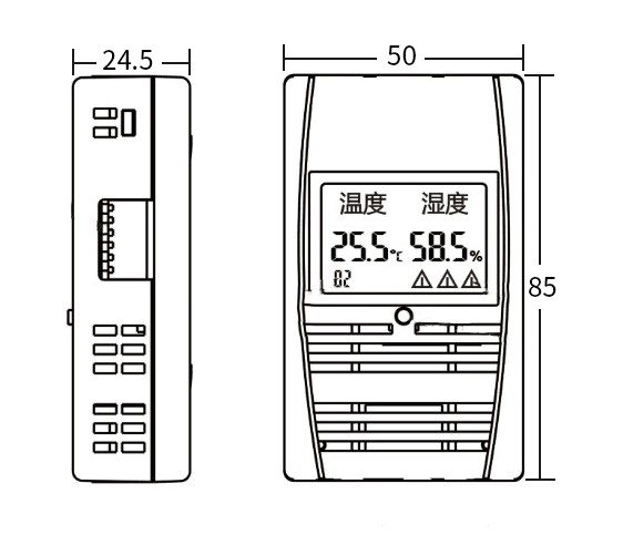 SPD-HT485_D机架温湿度传感器，机架温湿度传感器